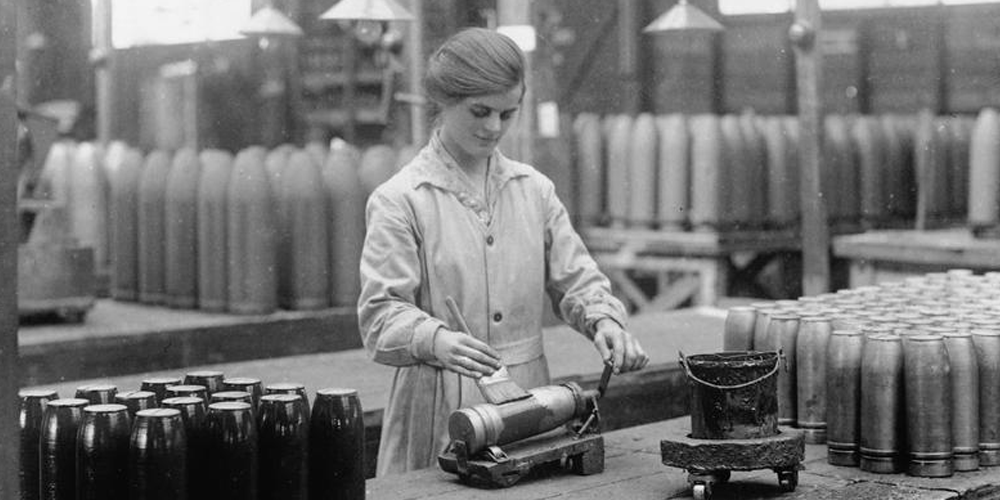 As mulheres que trabalharam durante a Primeira Guerra Mundial | Imagens