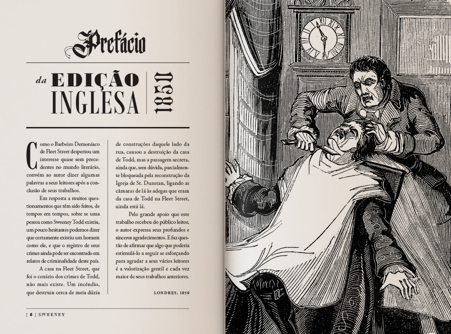 Sweeney Todd, o barbeiro demoníaco da Rua Fleet
